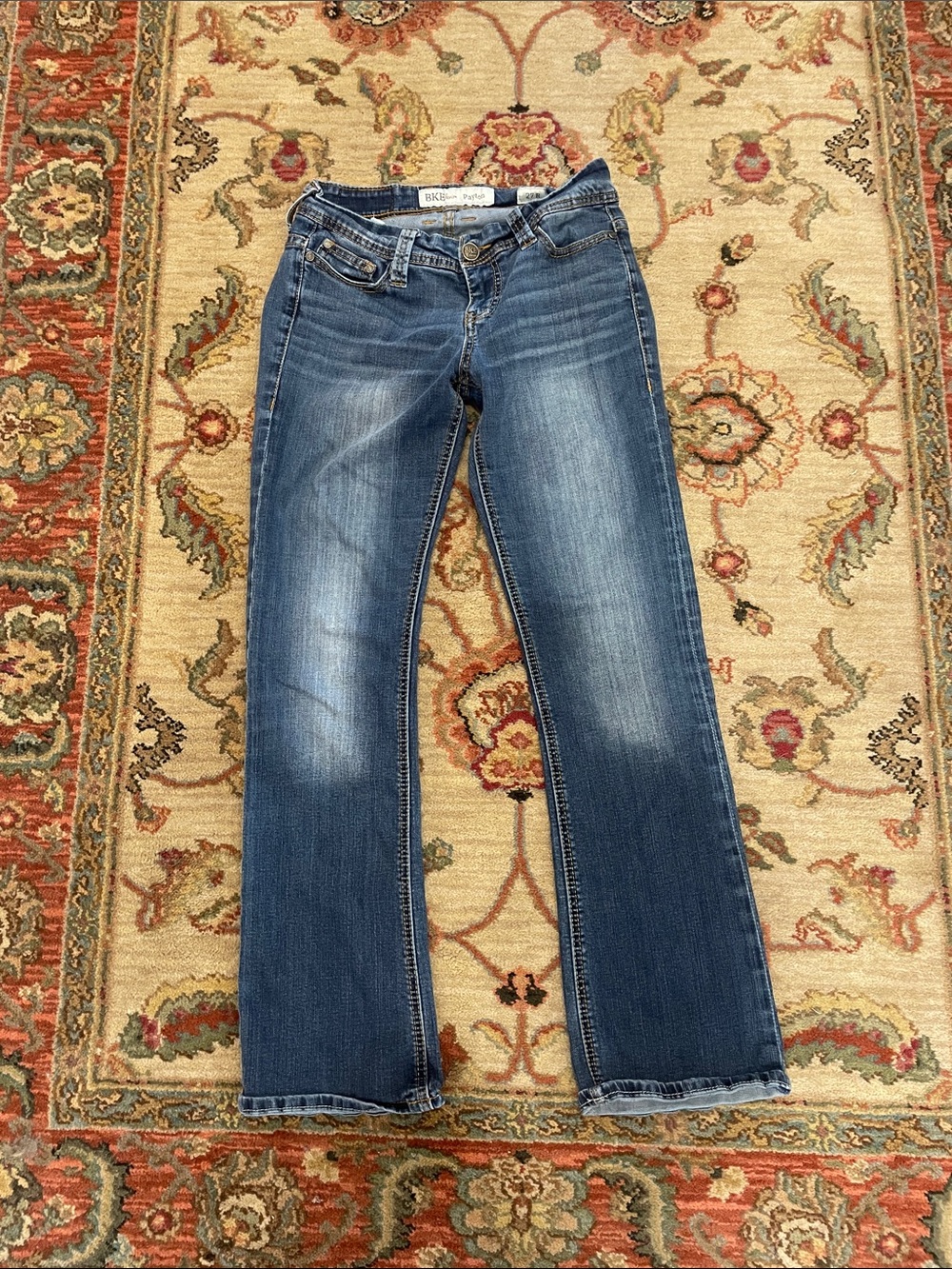 BKE Women's Medium Blue Bootcut Jeans